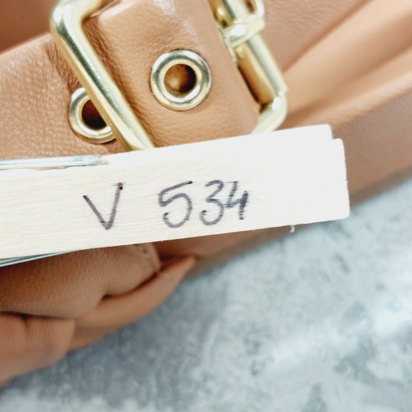 New Loeffler Randall Benton Woven Slingback Leather Sandal in Dark Sand V534 - Picture 11 of 11